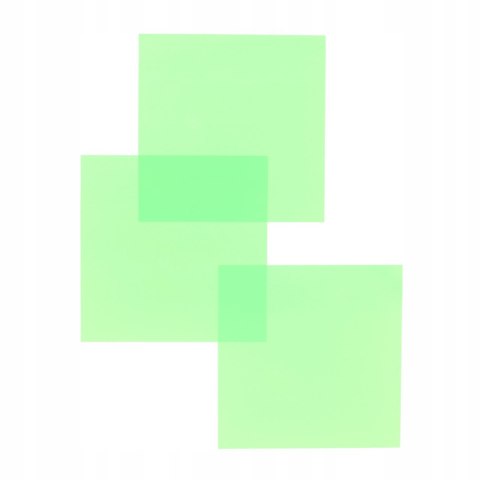 Karteczki samoprzylepne przezroczyste Strigo 75x75 50 kartek neon zielone Karteczki samoprzylepne przezroczyste Strigo 75x75 50 kartek neon zielone