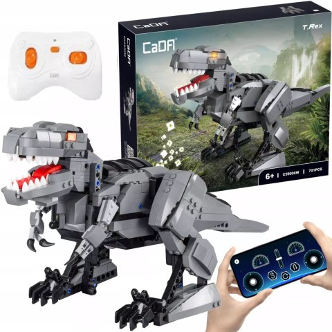 Klocki konstrukcyjne Cada figurka T-Rex sterowana 701 el.