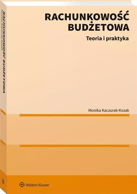 Rachunkowość budżetowa Rachunkowość budżetowa