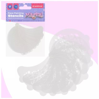 Szablon Do Malowania Twarzy Op.10 szt. Magical Starpak 548331