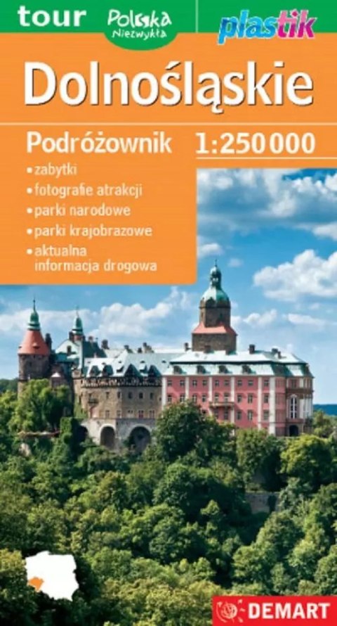 Dolnośląskie. Podróżownik. Mapa turyst.1:250 000 Dolnośląskie. Podróżownik. Mapa turyst.1:250 000
