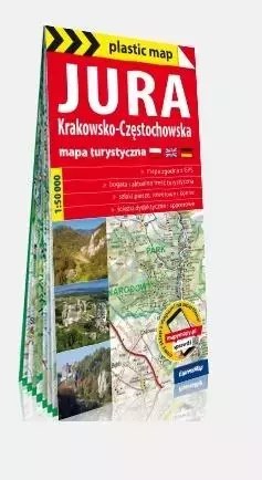 Plastic map. Jura Krakowsko-Częstochowska, 1:50 000