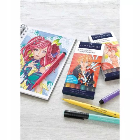 Zestaw Pisaków Faber-Castell Manga Shonen 6
