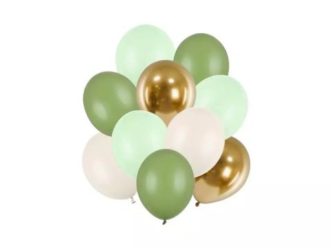Zestaw balonów lateksowych 10szt mix Zestaw balonów lateksowych 10szt mix