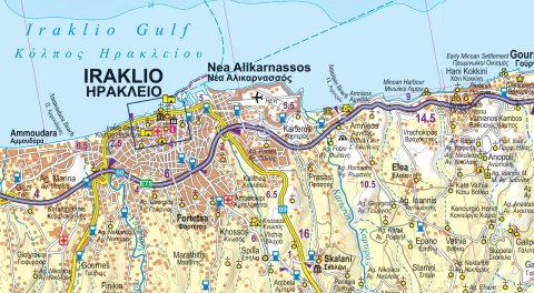 Comfort! map. Mapa turystyczna Crete,1:150 000 Comfort! map. Mapa turystyczna Crete,1:150 000