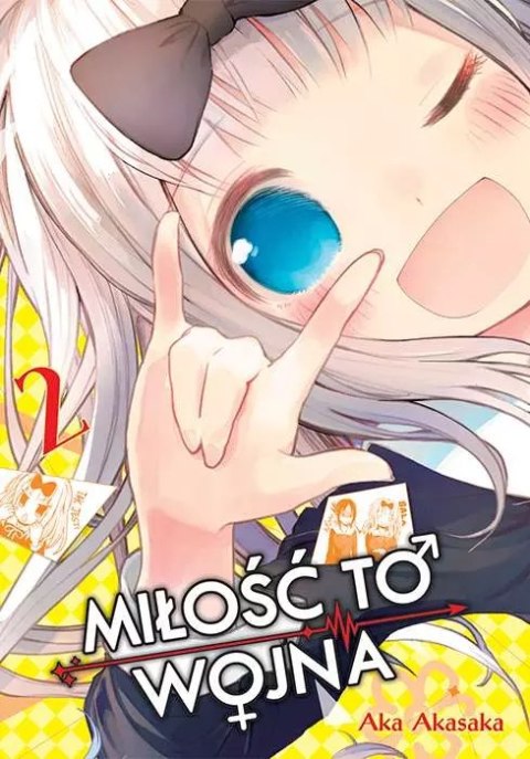 KAGUYA-SAMA Miłość to wojna. Tom 2 KAGUYA-SAMA Miłość to wojna. Tom 2