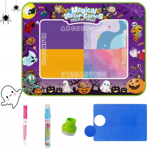 Mata Wodna Dla Dzieci Motyw Halloween Do Malowania Zestaw Pisaki Stempel Mata Wodna Dla Dzieci Motyw Halloween Do Malowania Zestaw Pisaki Stempel