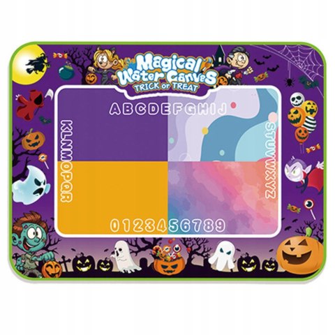 Mata Wodna Dla Dzieci Motyw Halloween Do Malowania Zestaw Pisaki Stempel Mata Wodna Dla Dzieci Motyw Halloween Do Malowania Zestaw Pisaki Stempel