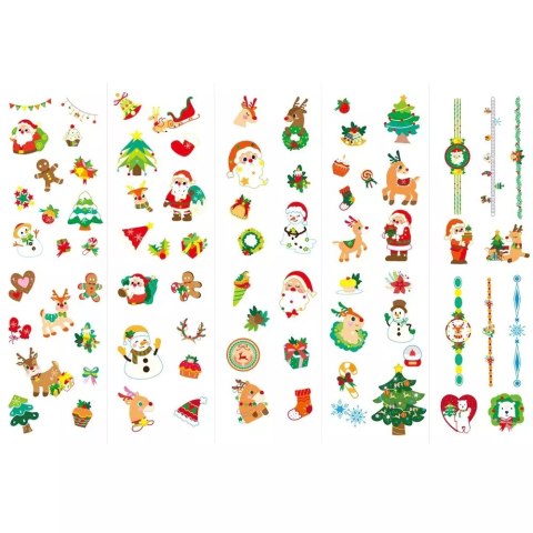 Naklejki na paznokcie i tatuaże - Christmas Naklejki na paznokcie i tatuaże - Christmas