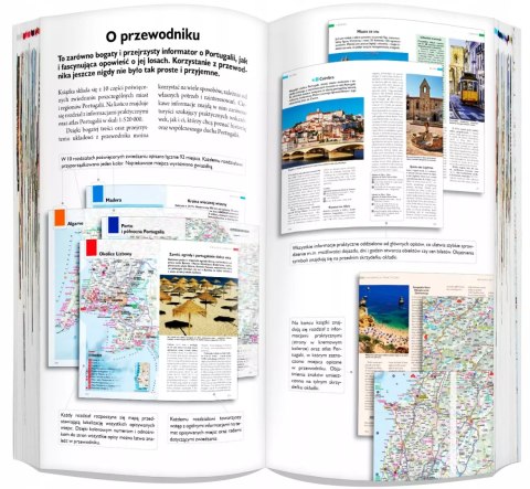 Portugalia 3w1: przewodnik + atlas + mapa