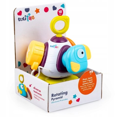 TULI FUN EDUKACYJNA OBROTOWA PIRAMIDKA TULI FUN EDUKACYJNA OBROTOWA PIRAMIDKA