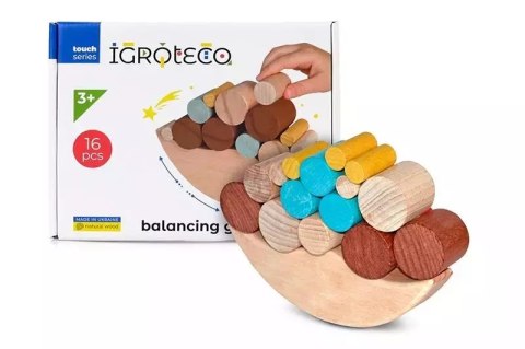 Drewniane gra zręcznościowa balansujący księżyc Drewniane gra zręcznościowa balansujący księżyc