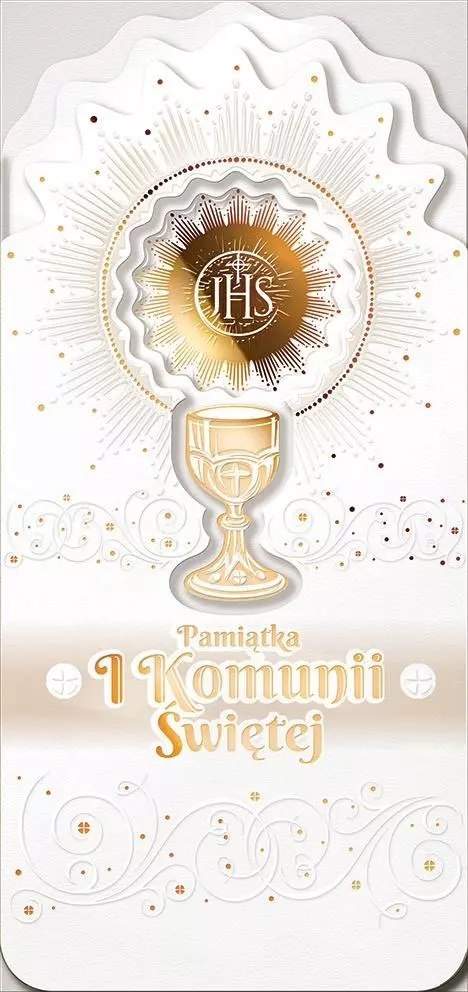 Kartka okolicznościowa Komunia DK05 Kartka okolicznościowa Komunia DK05