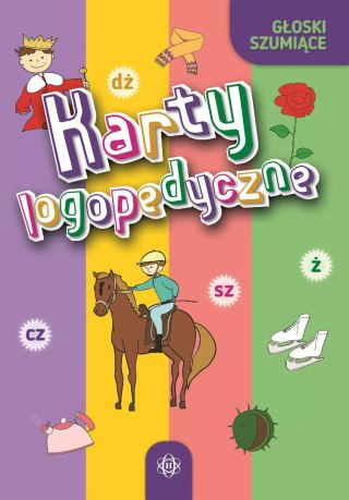 Karty logopedyczne. Głoski szumiące. Komplet. Wydanie 2024