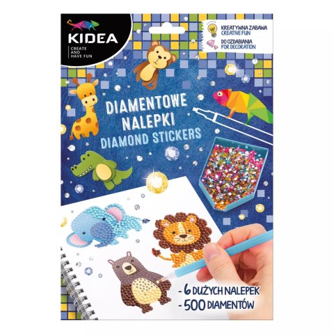 Mozaika Cekin samoprzylepna Naklej Wesole Zwierz Kidea Mozaika Cekin samoprzylepna Naklej Wesole Zwierz Kidea