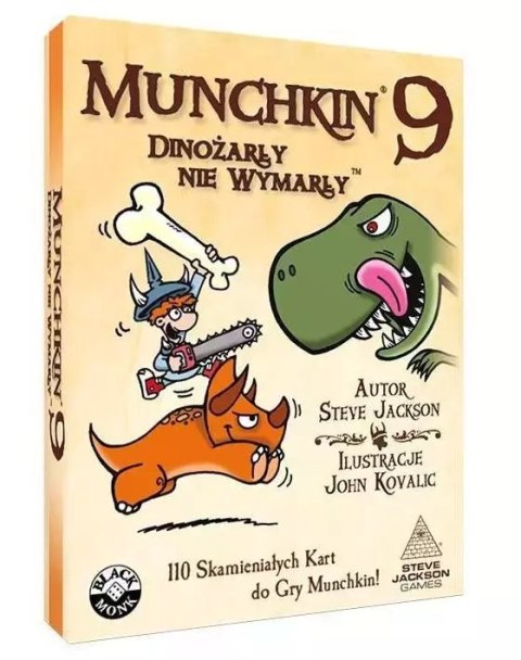 Munchkin 9 Dinożarły Nie Wymarły BLACK MONK Munchkin 9 Dinożarły Nie Wymarły BLACK MONK