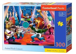Puzzle 300 elementów. Animal Rock Concert