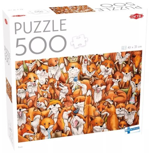 Puzzle 500 Lisy Puzzle 500 Lisy