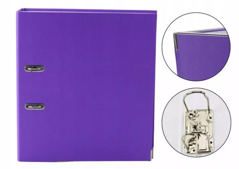 Segregator Na Dokumenty A4/75mm Purpurowy Segregator Na Dokumenty A4/75mm Purpurowy