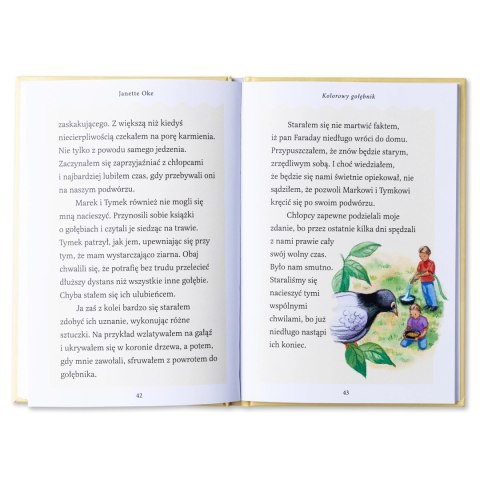 Kolorowy gołębnik i kwestia przyjaźni
