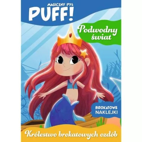 PUFF! Magiczny pył. Królestwo brokatowych ozdób. Podwodny świat KS68212 Trefl PUFF! Magiczny pył. Królestwo brokatowych ozdób. Podwodny świat KS68212 Trefl