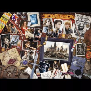 Puzzle 500 elementów. Pamiątki z Hogwartu