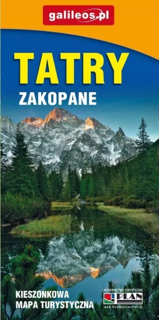 Tatry Zakopane - mapa kieszonkowa