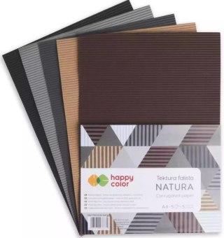 Tektura falista A4/5K Natura HAPPY COLOR