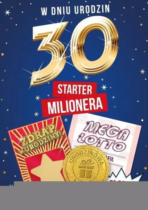 Karnet urodziny 30 Karnet urodziny 30