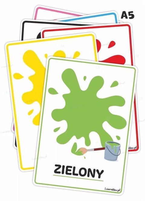 Plansze edukacyjna - kolory Plansze edukacyjna - kolory