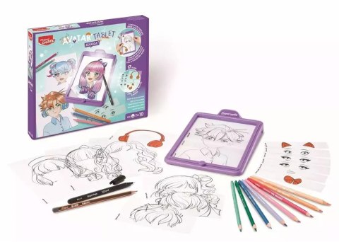 Podświetlana tablica Avatar Studio Manga MAPED Podświetlana tablica Avatar Studio Manga MAPED