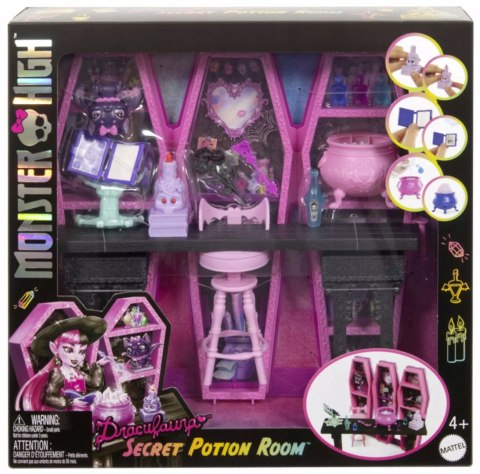 ZESTAW DO ZABAWY MONSTER HIGH SECRET POTION ROOM PLAYSET AKCESORIA