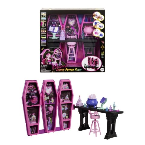 ZESTAW DO ZABAWY MONSTER HIGH SECRET POTION ROOM PLAYSET AKCESORIA