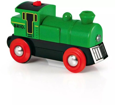 BRIO. Zielony parowóz