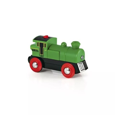 BRIO. Zielony parowóz