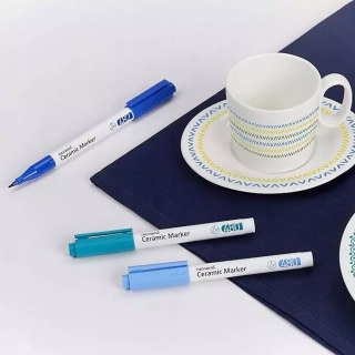 Marker do ceramiki szkła porcelany 12 kolorów