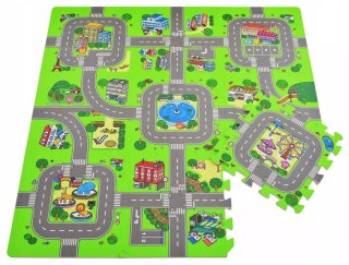 Puzzle piankowe Humbi Miasto Uliczki