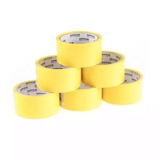 Taśma pakowa żółta 48mm / 50yds / 36mic OFFICE PRODUCTS p6 cena za 1 szt