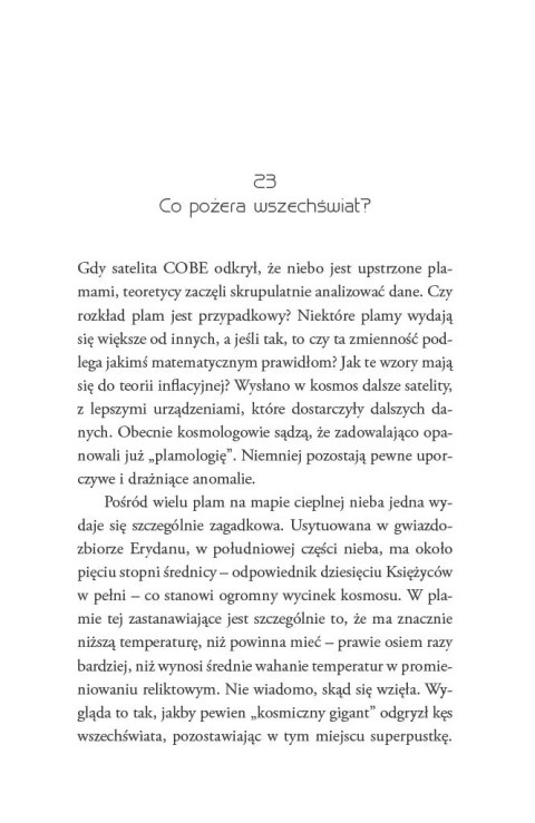 Co pożera wszechświat? I inne zagadki kosmosu