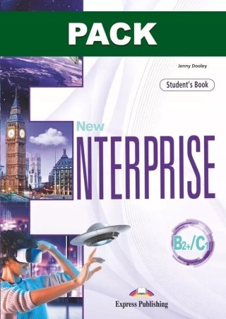 New Enterprise. B2+/C1. Student's Book. Edycja wieloletnia + kod DigiBook