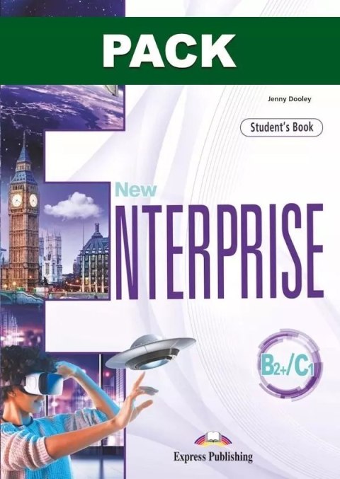 New Enterprise. B2+/C1. Student's Book. Edycja wieloletnia + kod DigiBook New Enterprise. B2+/C1. Student's Book. Edycja wieloletnia + kod DigiBook