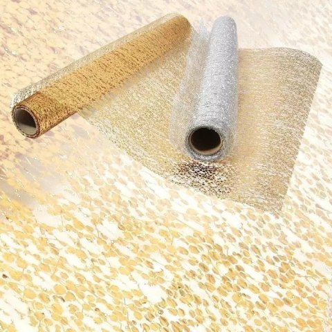 Rolka dekoracyjna gold silver