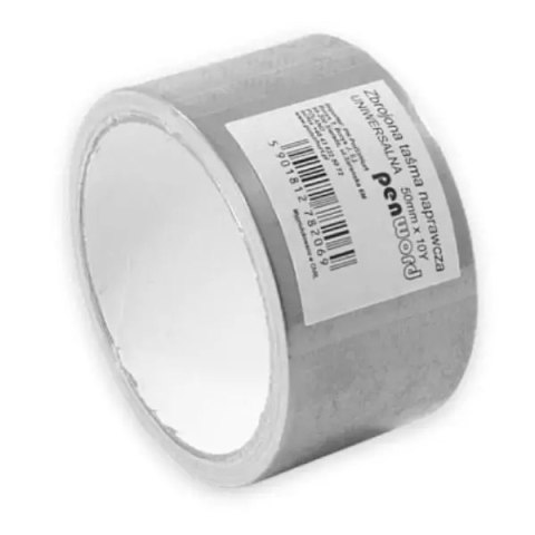 Taśma montażowa 50mm/10m srebrna Taśma montażowa 50mm/10m srebrna