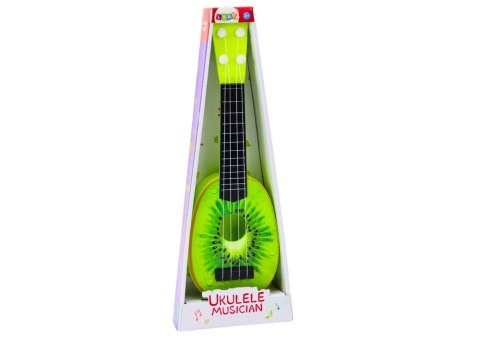 Ukulele Dla Dzieci Mini Gitara 4 Struny Owoc Kiwi Zielona 15" Ukulele Dla Dzieci Mini Gitara 4 Struny Owoc Kiwi Zielona 15"