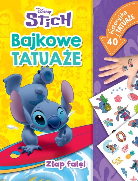 Z?ap fal?! Bajkowe tatua?e. Disney Stich Z?ap fal?! Bajkowe tatua?e. Disney Stich