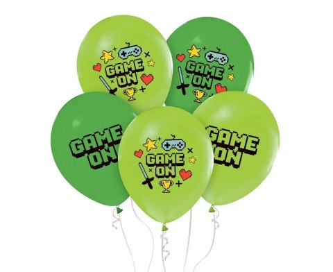 Balony Game On 5szt Balony Game On 5szt