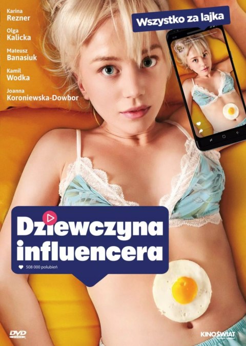 Dziewczyna influencera, płyta DVD Dziewczyna influencera, płyta DVD