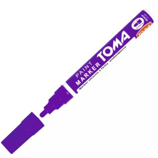 Marker olejowy wodoodporny Toma TO-440 okrągła końcówka fioletowy
