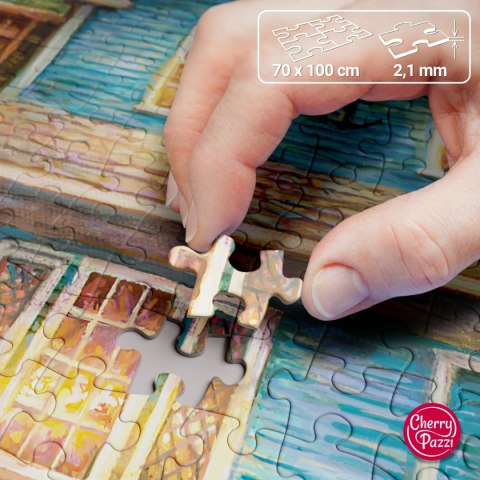 Puzzle 2000 elementów. Wschód słońca nad morzem 50002