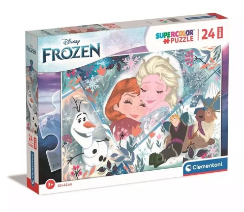 Puzzle maxi 24 elementy. Supercolor. Frozen 2 Puzzle maxi 24 elementy. Supercolor. Frozen 2